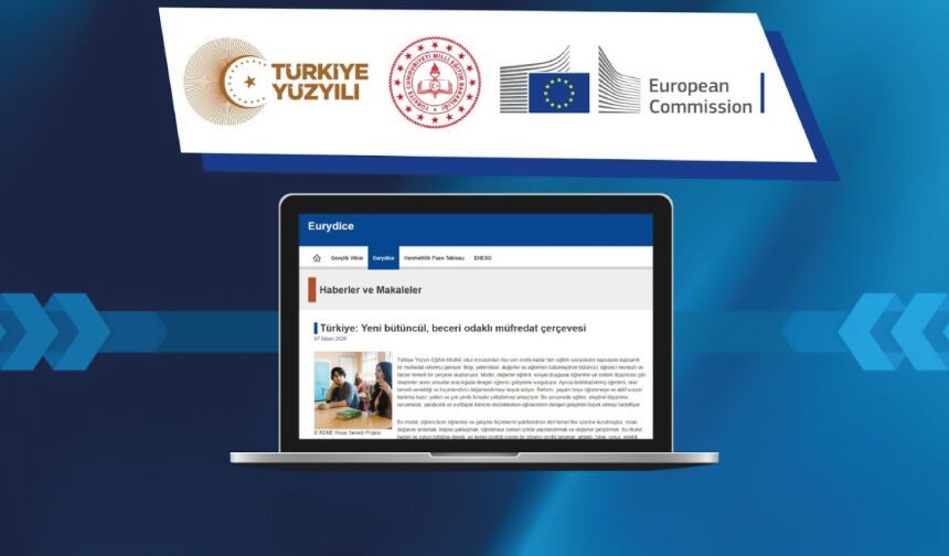 TÜRKİYE YÜZYILI MAARİF MODELİ, AVRUPA EĞİTİM BİLGİ AĞI (EURYDICE) PLATFORMUNDA YAYIMLANDI
