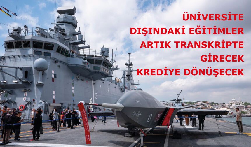 Üniversite dışındaki eğitimler artık transkripte girecek, krediye dönüşecek