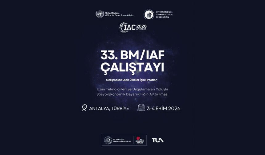33. BM/IAF Çalıştayı Antalya’da!