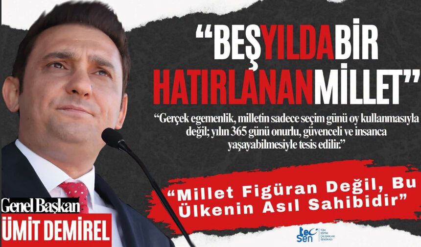 Sandıktan Sandığa Hatırlanan Millet: Asgari Ücretli, Emekli ve Memur Yoksulluk Kıskacında!
