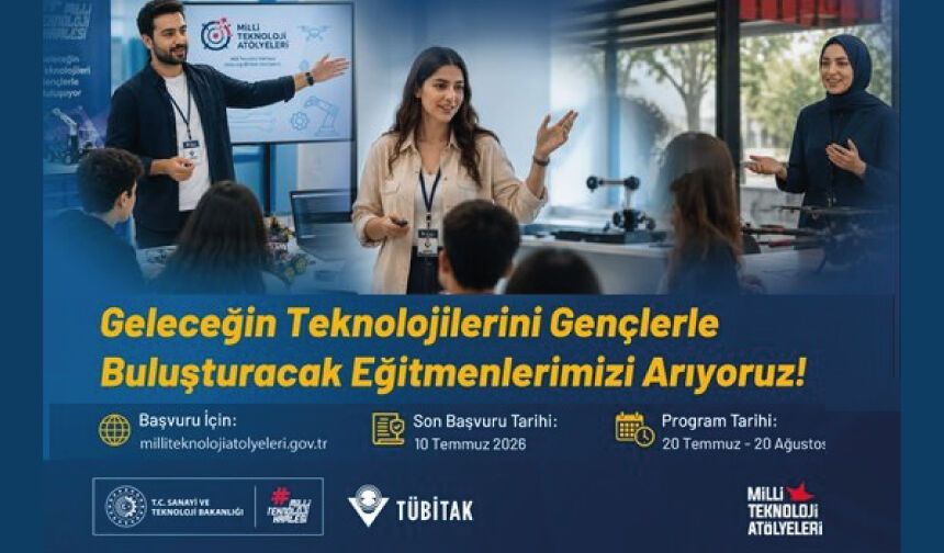 Geleceğin Teknolojilerini Gençlerle Buluşturacak Eğitmenlerimizi Arıyoruz!