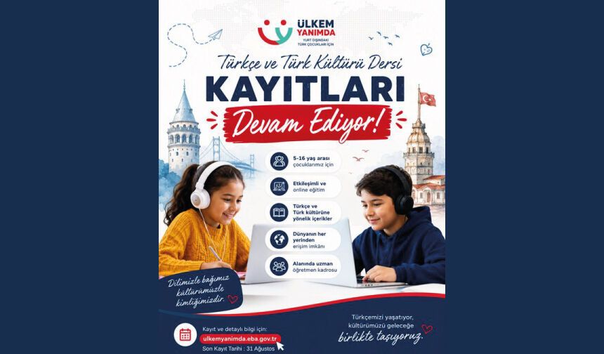 Türkçemizi yaşatıyor, kültürümüzü gelecek nesillere birlikte taşıyoruz