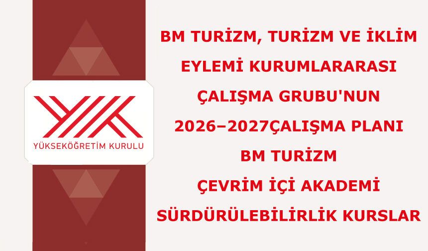 BM Turizm Çevrim İçi Akademi Sürdürülebilirlik Kurslar