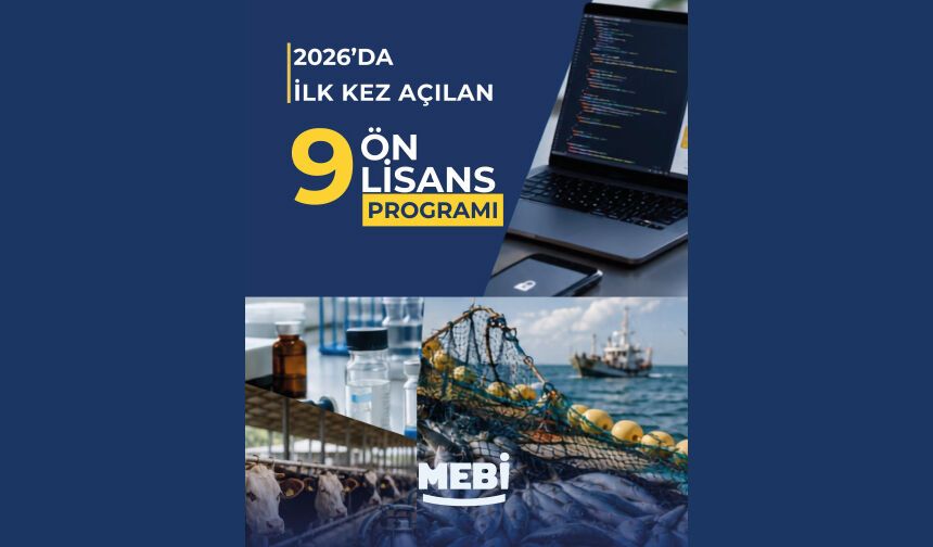 2026’da ilk kez açılan 9 ön lisans programı!
