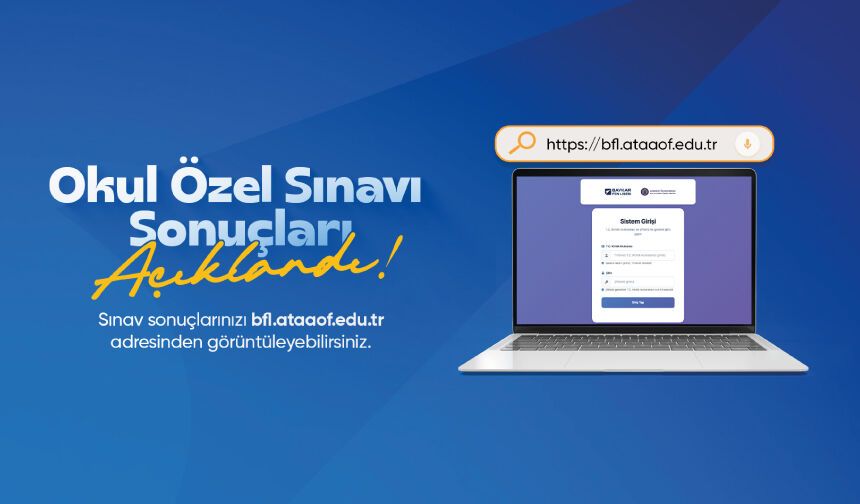 Baykar Fen Lisesi Okul Özel Sınavı Sonuçları Açıklandı!