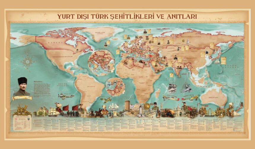 Yurt Dışı Türk Şehitlikleri ve Anıtlar Haritası