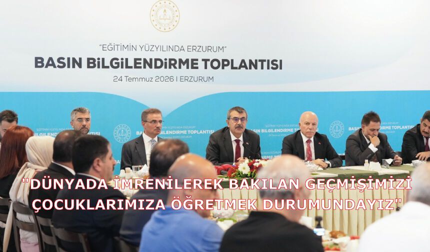 "Dünyada imrenilerek bakılan geçmişimizi çocuklarımıza öğretmek durumundayız"