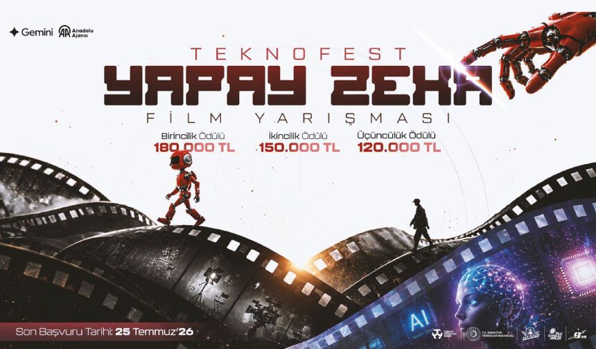 TEKNOFEST 2026 Yapay Zeka Film Yarışması Başvuruları Başladı