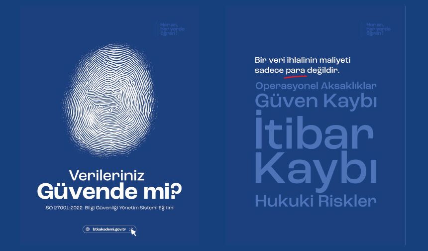 Bilgi güvenliği artık bir tercih değil, zorunluluk