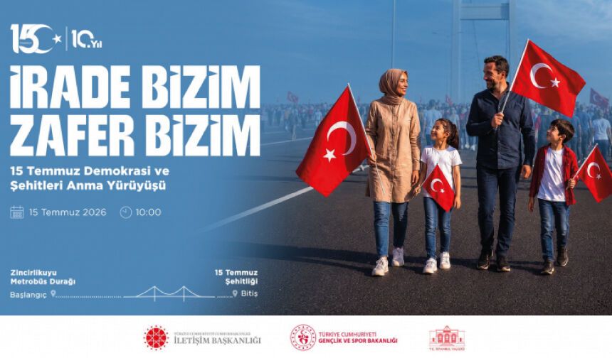 15 Temmuz’da binlerce kişi Şehitler Köprüsü’nde şehitler için yürüyecek