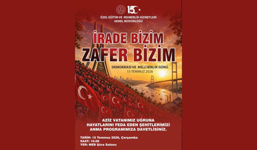 15 Temmuz Demokrasi ve Millî Birlik Günü Anma Etkinlikleri Sergisi
