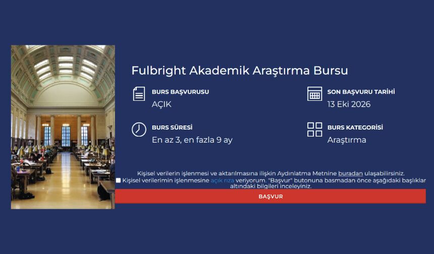 Fulbright Akademik Araştırma Bursu