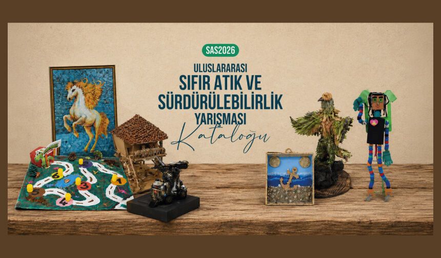 "ULUSLARARASI SIFIR ATIK VE SÜRDÜRÜLEBİLİRLİK YARIŞMASI" KATALOĞU YAYIMLANDI