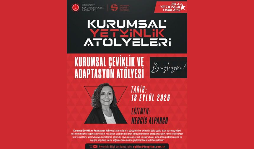 Kurumsal Çeviklik ve Adaptasyon Atölyesi Başlıyor!