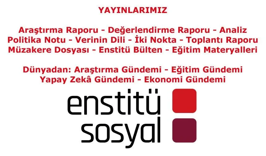 Enstitü Sosyal Yayınları Ağustos 2026