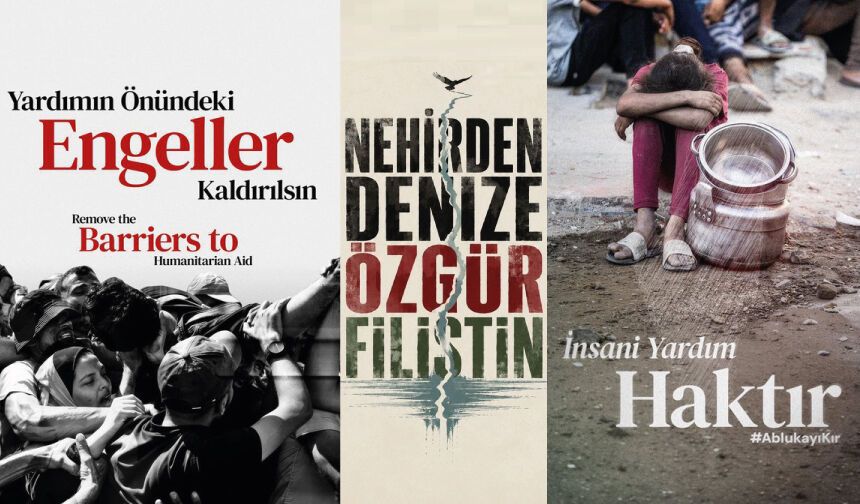 Gazze’de insanlık dışı ablukayı kır! Sessiz kalma, mazlumun yanında dur, ses ver