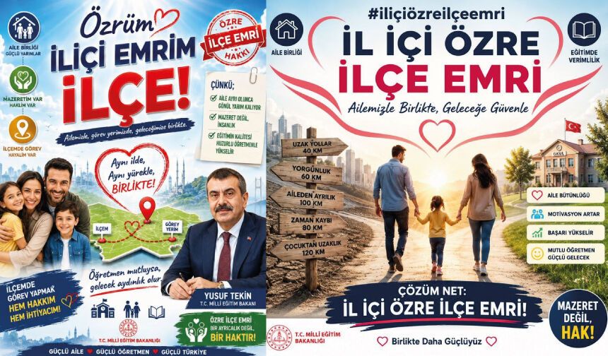 Öğretmenler il/ilçe emri bekliyor