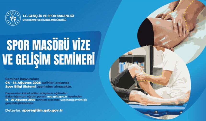 Spor Masörü Vize/Gelişim Semineri;