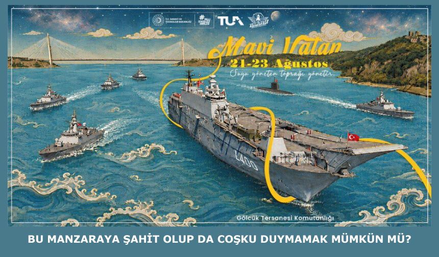Bu manzaraya şahit olup da coşku duymamak mümkün mü?