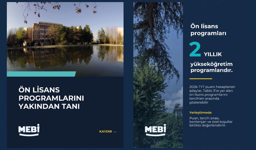 Ön lisans programlarını yakından tanı!