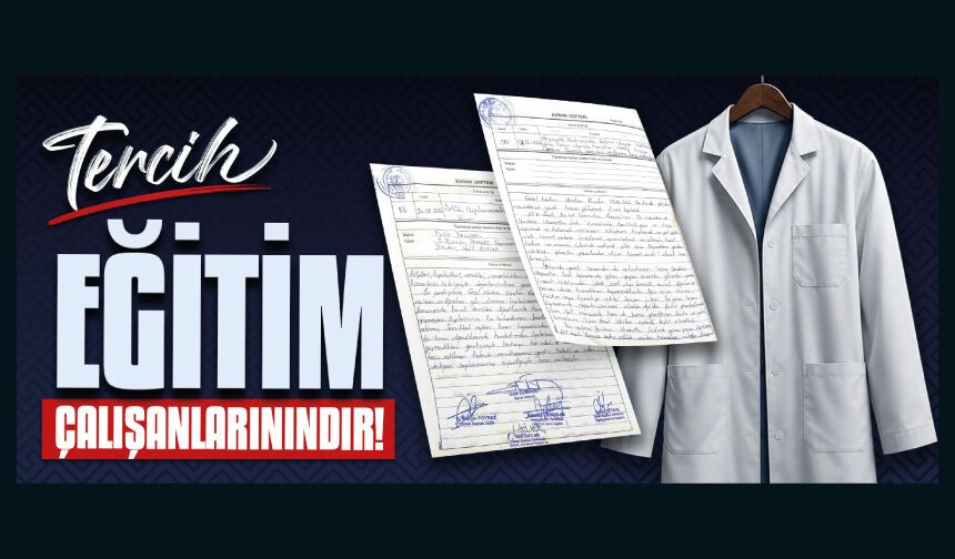 TEÇ-SEN’DEN ÖNLÜK KONUSUNDA SENDİKAL EYLEM KARARI: TERCİH EĞİTİM ÇALIŞANLARININDIR!