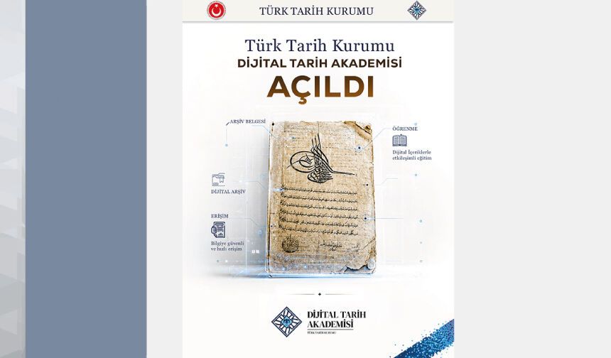 Dijital Tarih Akademisi Açıldı