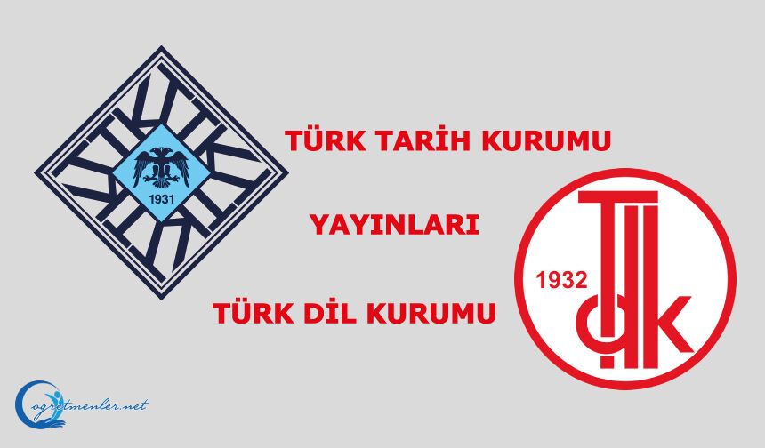 Türk Dil ve Tarih Kurumu Yayınları Ağustos 2026