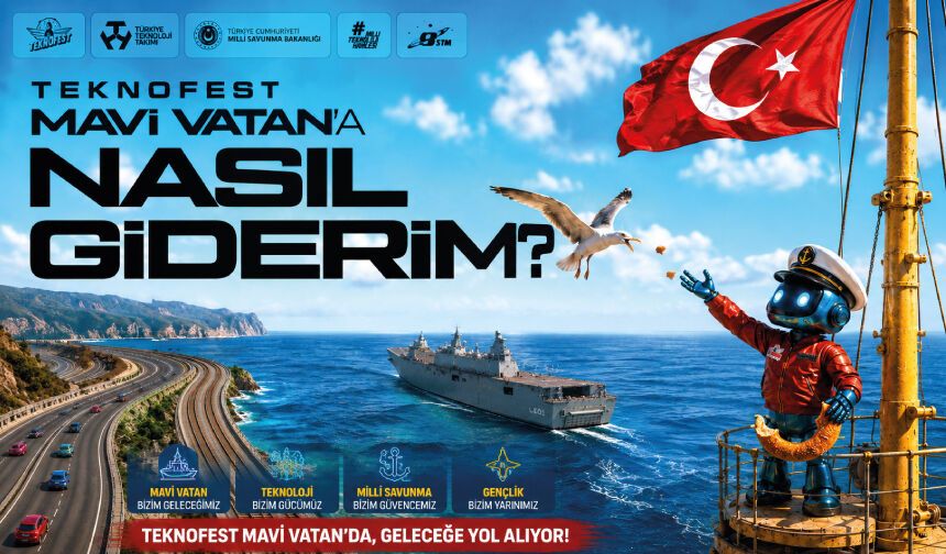 Teknofest Mavi Vatan'a Nasıl Giderim?