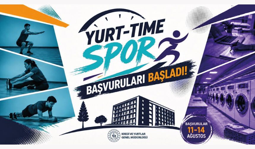 Yurt-Time Spor Projesi yeni dönem başvuruları başladı