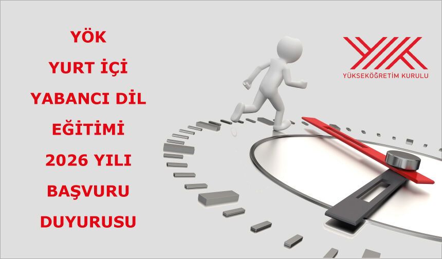 YÖK Yurt içi Yabancı Dil Eğitimi 2026 Yılı Başvuru Duyurusu