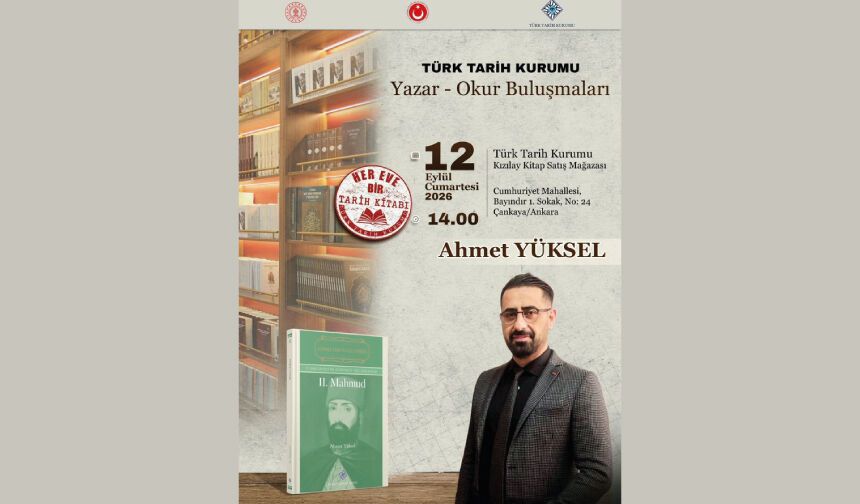 "II. Mahmud" başlıklı eseri kaleme alan Ahmet Yüksel