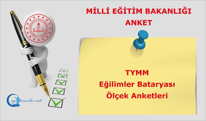 31 adet TYMM Eğilimler Bataryası Ölçek anketleri yayımlandı