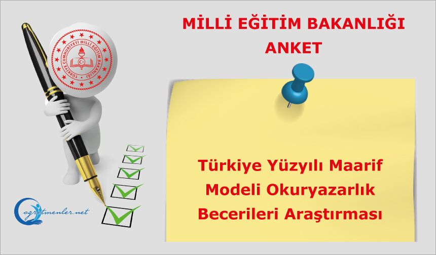 Türkiye Yüzyılı Maarif Modeli Okuryazarlık Becerileri Araştırması