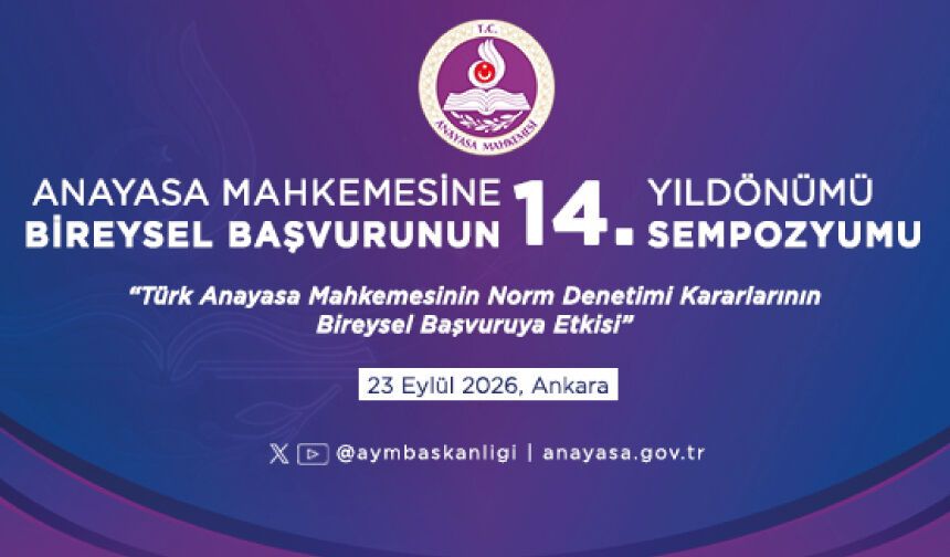 Anayasa Mahkemesi Bireysel Başvurunun 14. Yılını Kutluyor