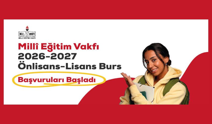 2026-2027 Önlisans-Lisans Bursu