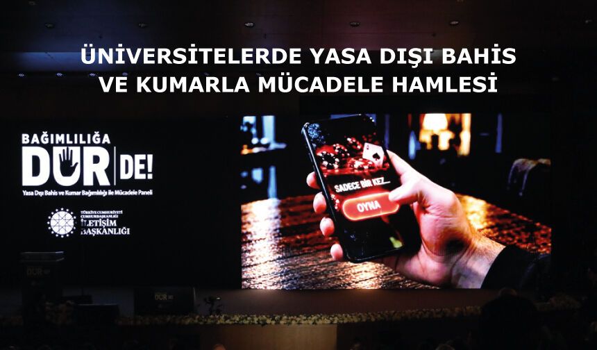 Yükseköğretim Kurulundan üniversitelerde yasa dışı bahis ve kumarla mücadele hamlesi