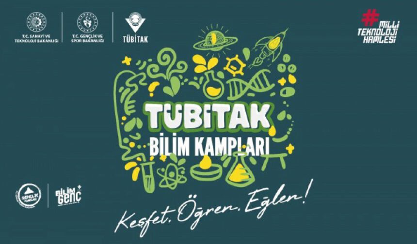 TÜBİTAK Bilim Kampları Hız Kesmeden Devam Ediyor