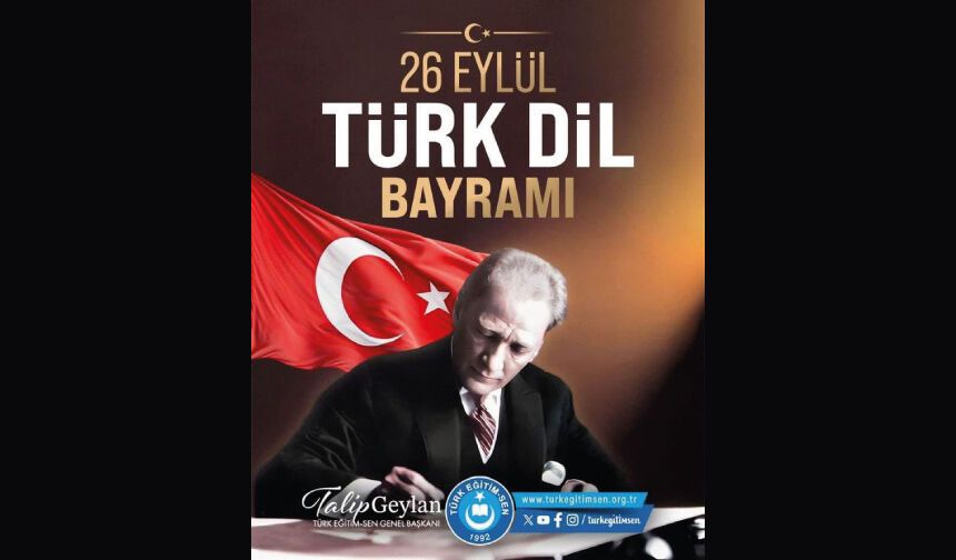 Türkçe bizim ses bayrağımızdır