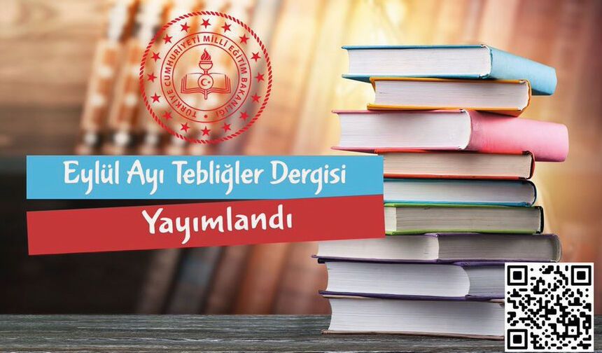 2026 Eylül Ayı Tebliğler Dergisi Yayımlandı