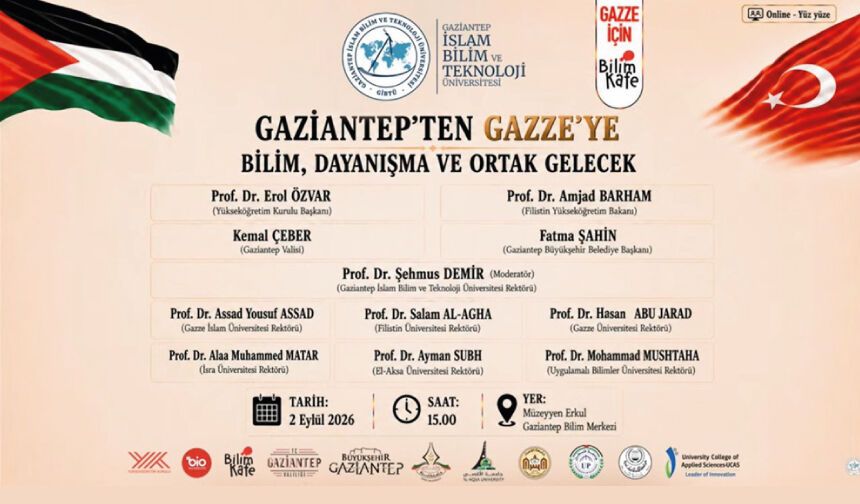 Yükseköğretim Kurulundan Filistin üniversitelerine güçlü dayanışma