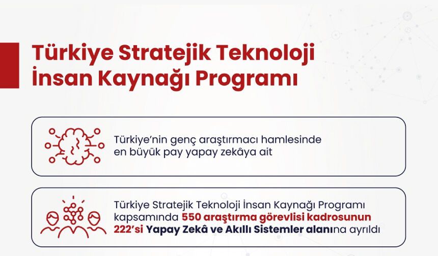 Türkiye’nin genç araştırmacı hamlesinde en büyük pay yapay zekâya