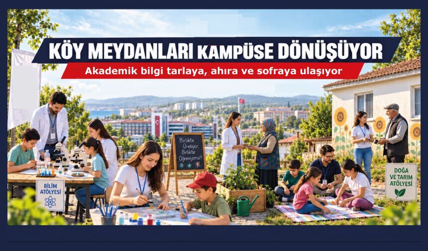 Köy Üniversitesi ile akademik bilgi tarlaya, ahıra ve sofraya ulaşıyor