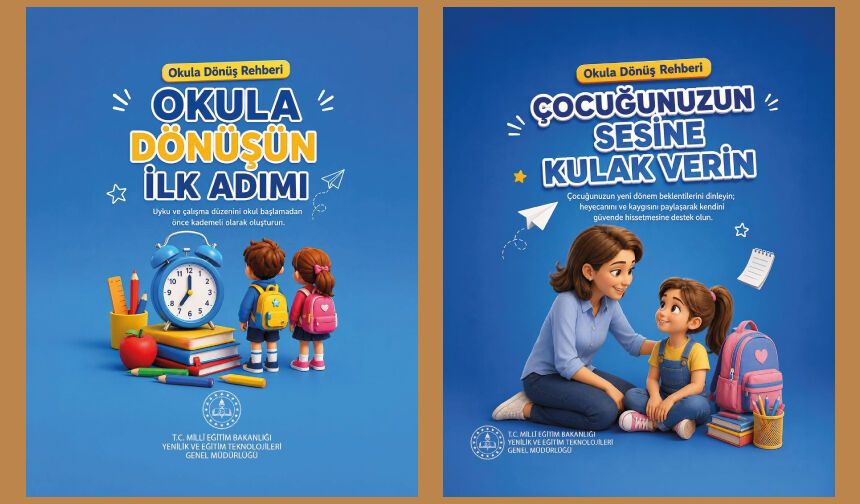 Okula dönüş heyecanı başlıyor!