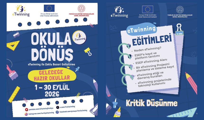 “eTwinning Okula Dönüş” etkinliklerine katıl!