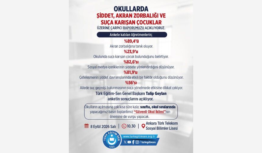 ANKETİMİZİN SONUÇLARINI AÇIKLIYORUZ