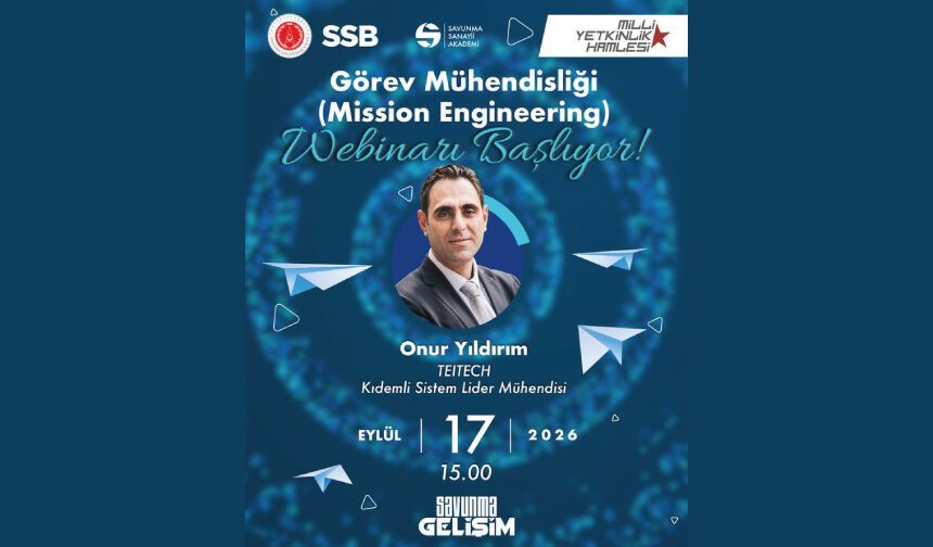 Görev Mühendisliği (Mission Engineering) Webinarı Başlıyor!