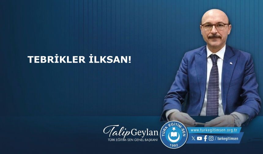 TEBRİKLER İLKSAN!