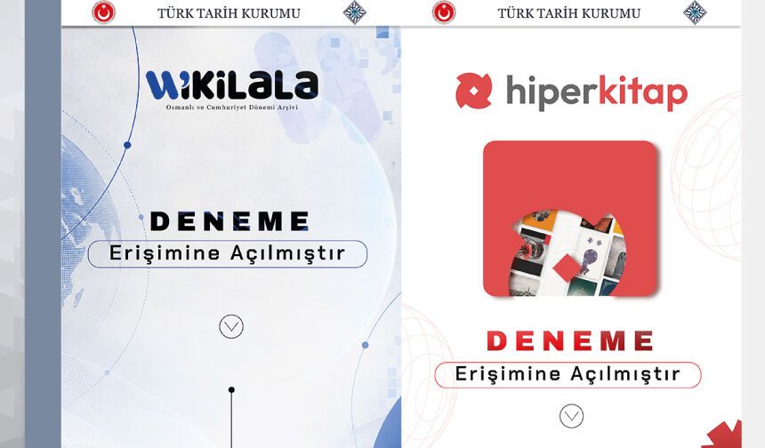 Wikilala ve Hiperkitap Veri Tabanları Deneme Erişimine Açıldı