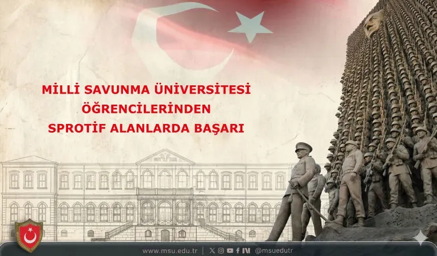 Milli Savunma Üniversitesi öğrencilerinden sportif başarılar 2026-27 1. Dönem