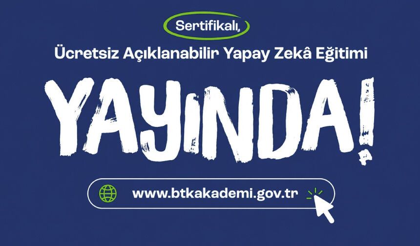 Açıklanabilir Yapay Zekâ Eğitimi Yayında!